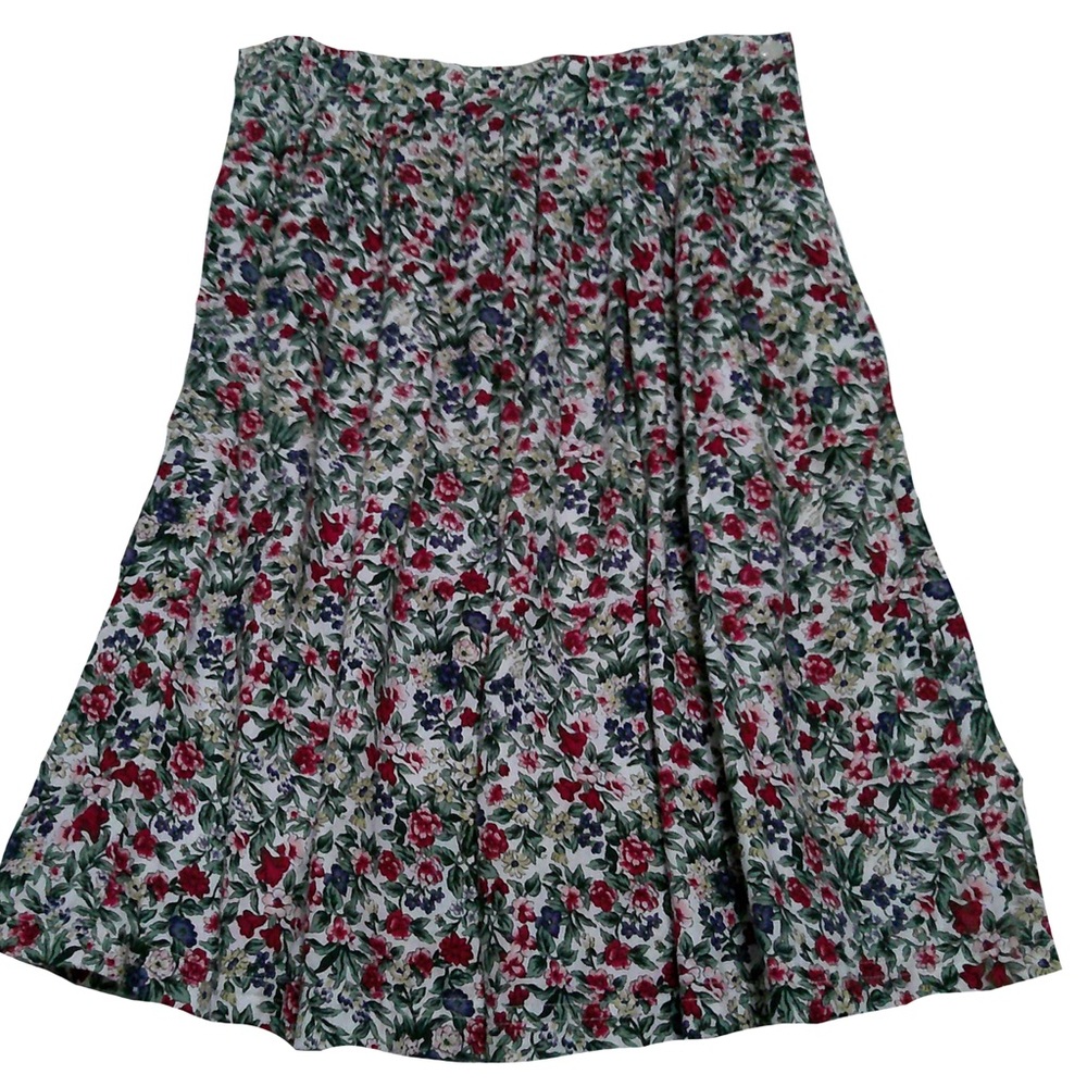 Floral Kari Midi Skirt